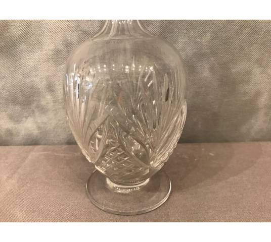 Crystal Carafe of Saint Louis Model Chantilly 19 th