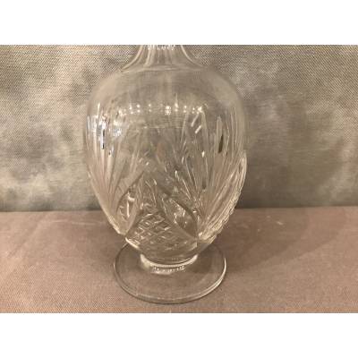 Crystal Carafe of Saint Louis Model Chantilly 19 th