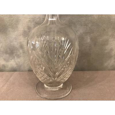 Crystal Carafe of Saint Louis Model Chantilly 19 th