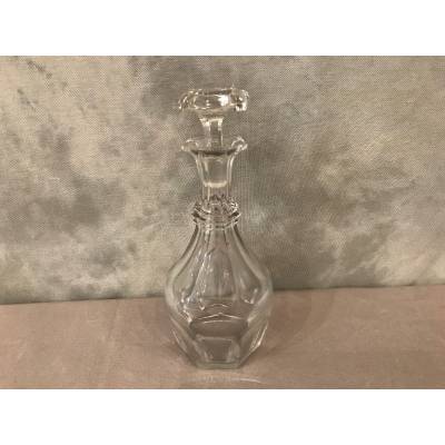 Carafe en cristal de Baccarat modèle Harcourt vers 1900