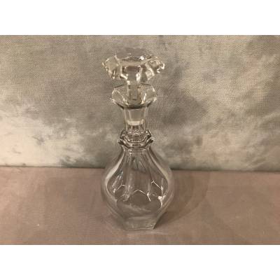 Carafe en cristal de Baccarat modèle Harcourt vers 1900