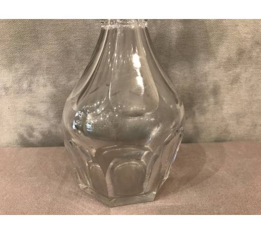 Carafe en cristal de Baccarat modèle Harcourt vers 1900