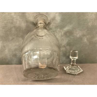 Belle carafe en cristal de Baccarat d'époque 19 ème