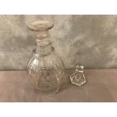 Belle carafe en cristal de Baccarat d'époque 19 ème