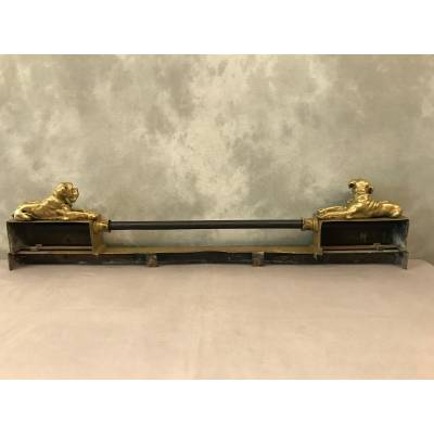 Home bar, period bronze fireplace 19 th