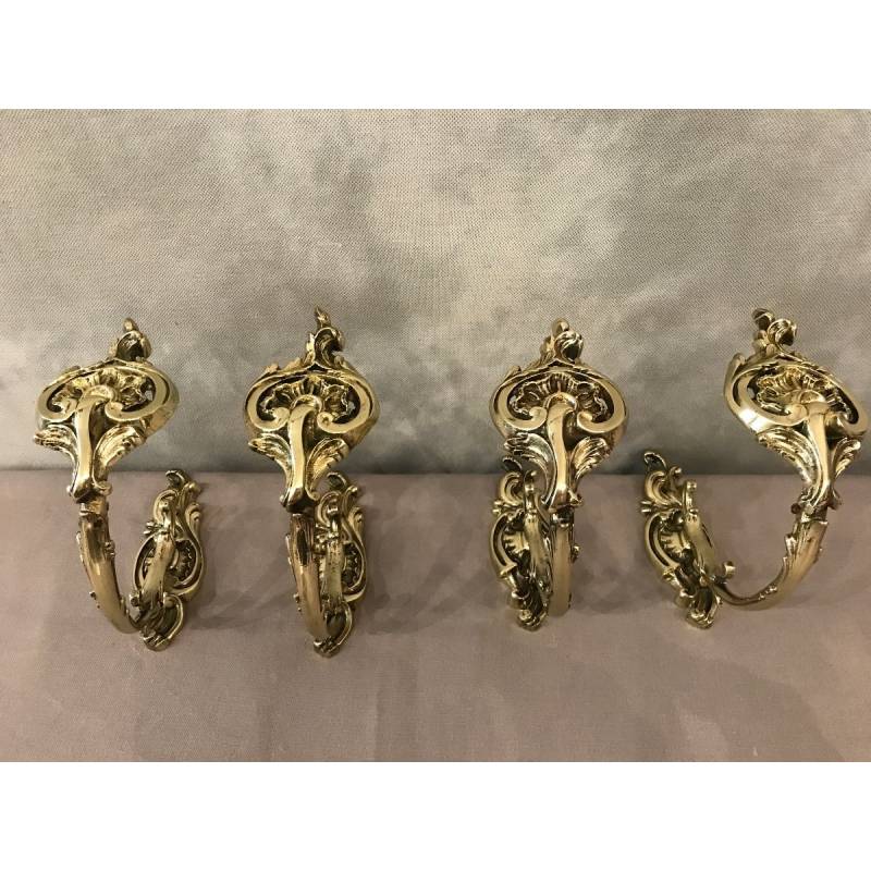 4 Swings in bronze epoch 19 th of the Louis XV style