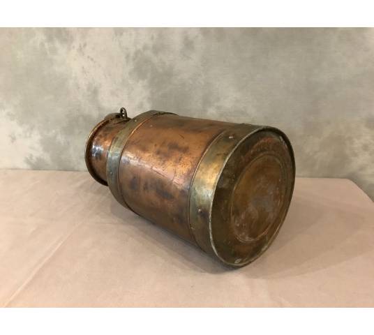 Copper Seat, ancient milk pot XX th century