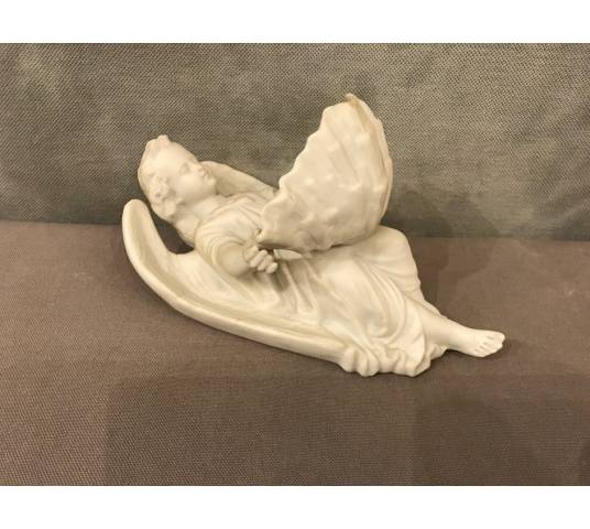 Bisque porcelain of period end 19 th