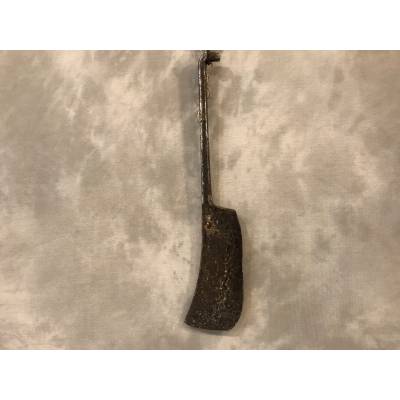 Iron Hachoir iron-wrought iron 18 th