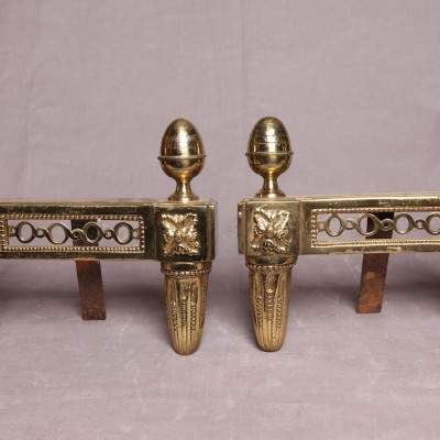Ancient polished bronze channels 19 th