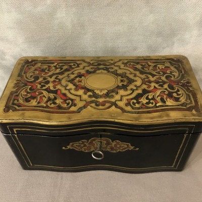 Eat tea box 19 th Napoleon III Boule