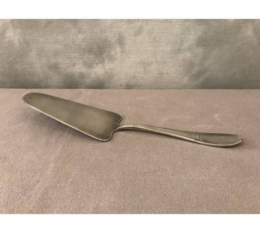 Silver metal cake shovel circa 1930