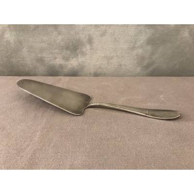 Silver metal cake shovel circa 1930