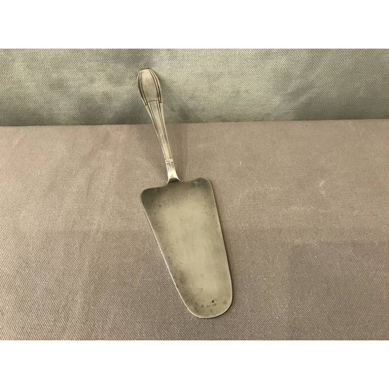 Silver metal cake shovel circa 1930