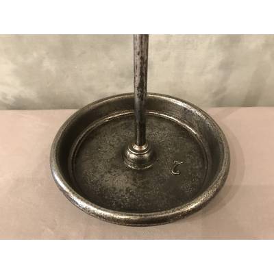 Porte parapluies ancien rond en fonte d'époque fin 19 ème