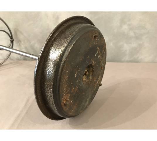 Porte parapluies ancien rond en fonte d'époque fin 19 ème
