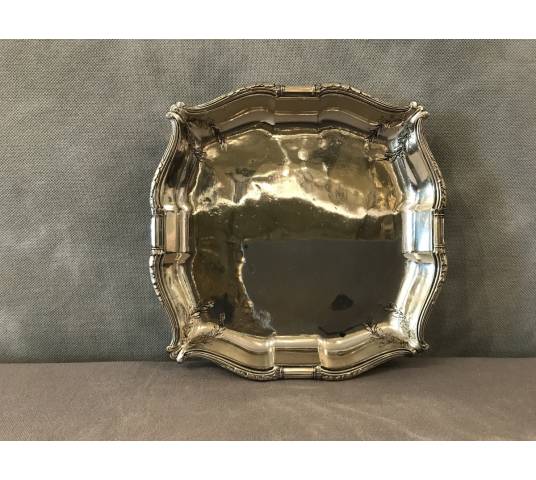 Small silver metal cup from the 20th century