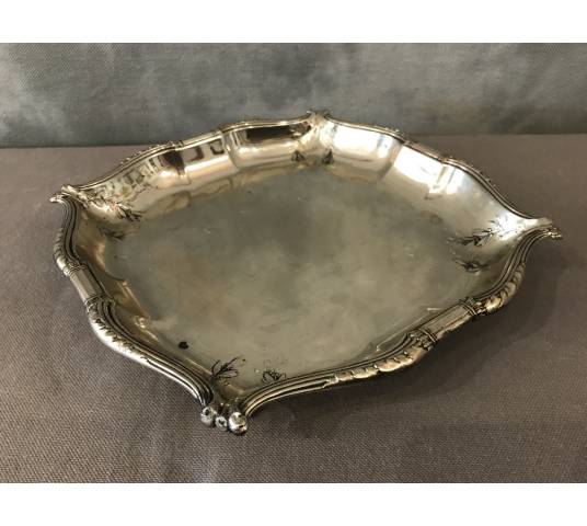 Small silver metal cup from the 20th century