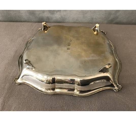 Small silver metal cup from the 20th century