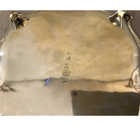 Small silver metal cup from the 20th century