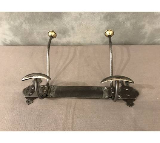 Coat hooks, iron coat racks from the 19th century