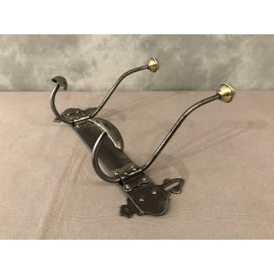 Coat hooks, iron coat racks from the 19th century