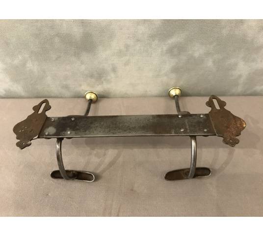 Coat hooks, iron coat racks from the 19th century