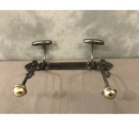 Coat hooks, iron coat racks from the 19th century