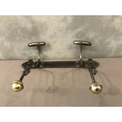 Coat hooks, iron coat racks from the 19th century