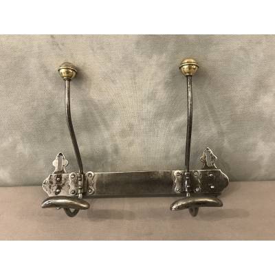 Coat hooks, iron coat racks from the 19th century