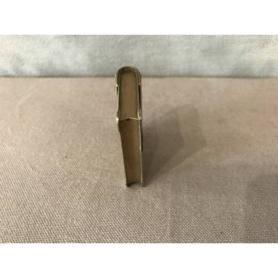 Small antique bronze and brass lighter circa 1900 Napoleon