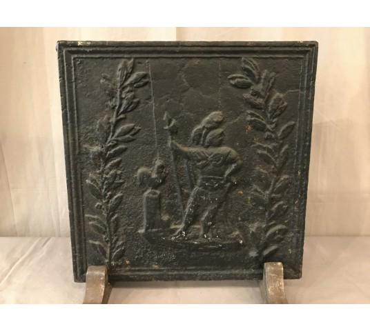Stack plate in vintage iron 19th-century.