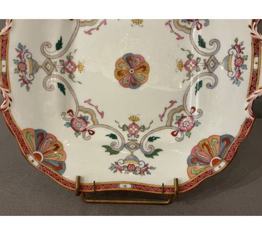 19th century Minton porcelain cake plate
