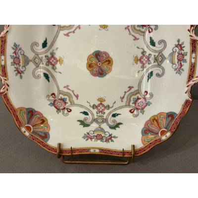 19th century Minton porcelain cake plate