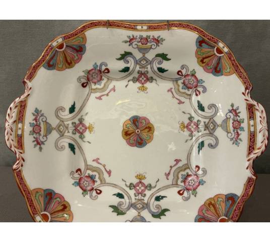 19th century Minton porcelain cake plate