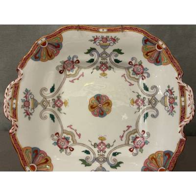 19th century Minton porcelain cake plate