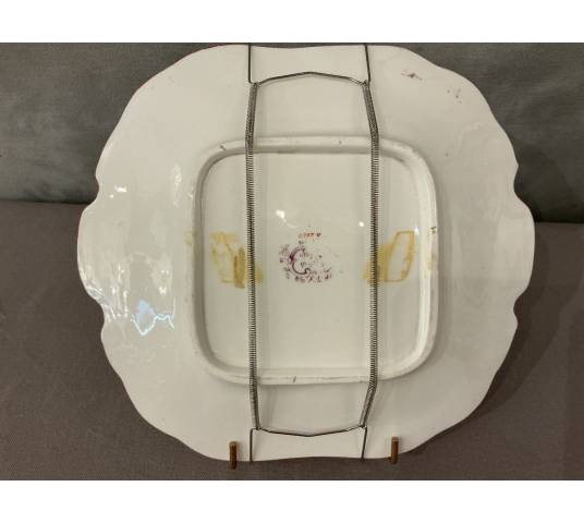 19th century Minton porcelain cake plate