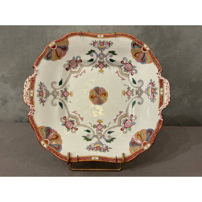 19th century Minton porcelain cake plate