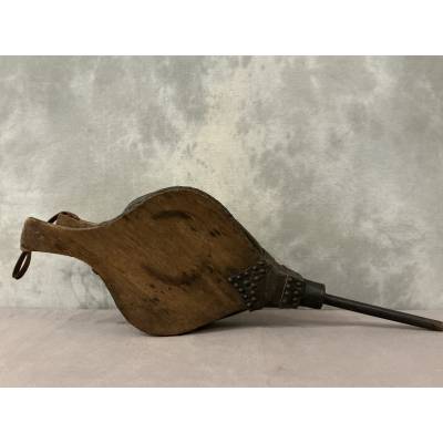 Gros soufflet rustique d'époque fin 18 ème