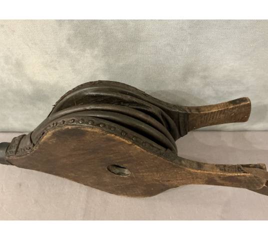 Gros soufflet rustique d'époque fin 18 ème