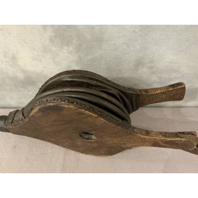Large rustic bellows from the late 18th century