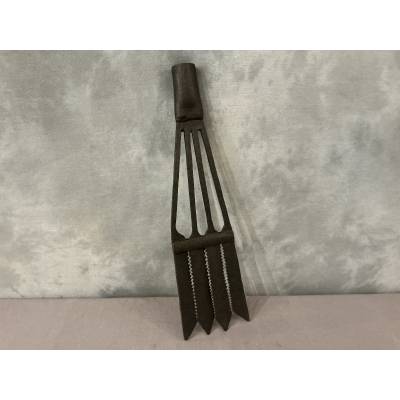 Wrought iron spade from the 19th century