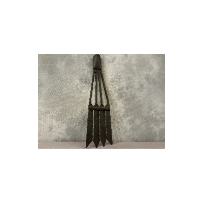 Wrought iron spade from the 19th century