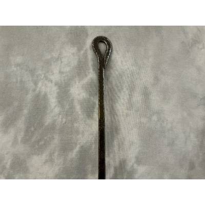 Grande fourche en fer forgé d'époque 18 ème