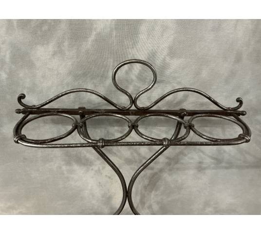 Polished iron umbrella stands from the late 19th century