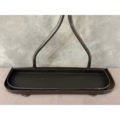 Polished iron umbrella stands from the late 19th century