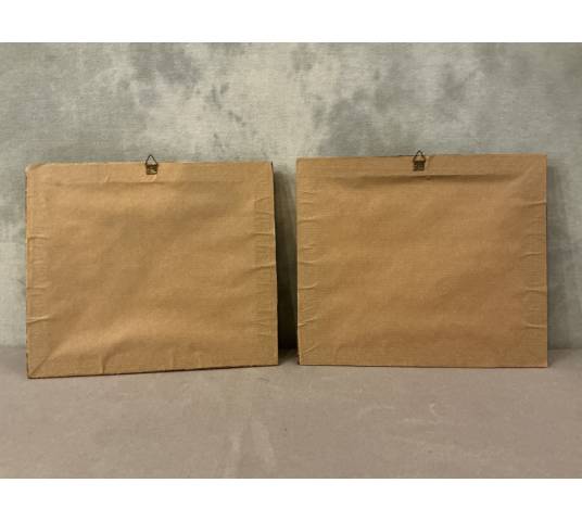 Paire de gravures d'époque 18 ème