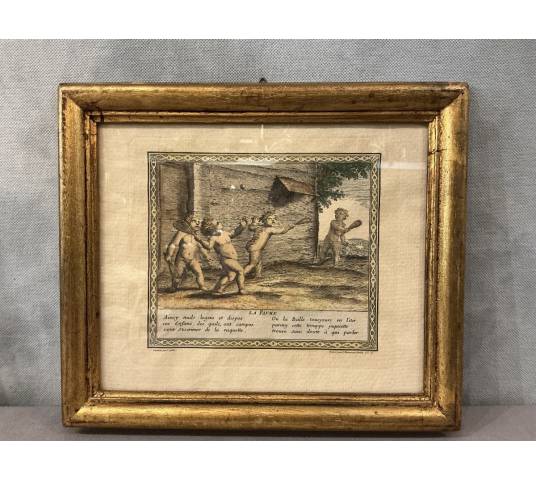 Paire de gravures d'époque 18 ème