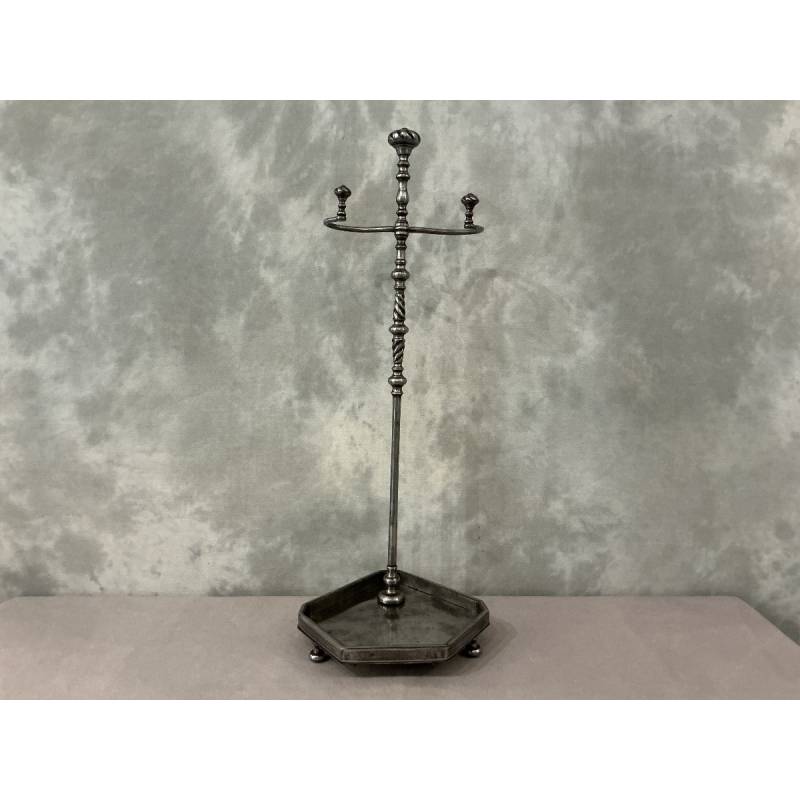 Antique iron fireplace set from the 19th century