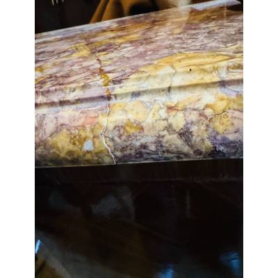 Buffet enfilade en marqueterie de bois de rose d'époque fin 19 ème